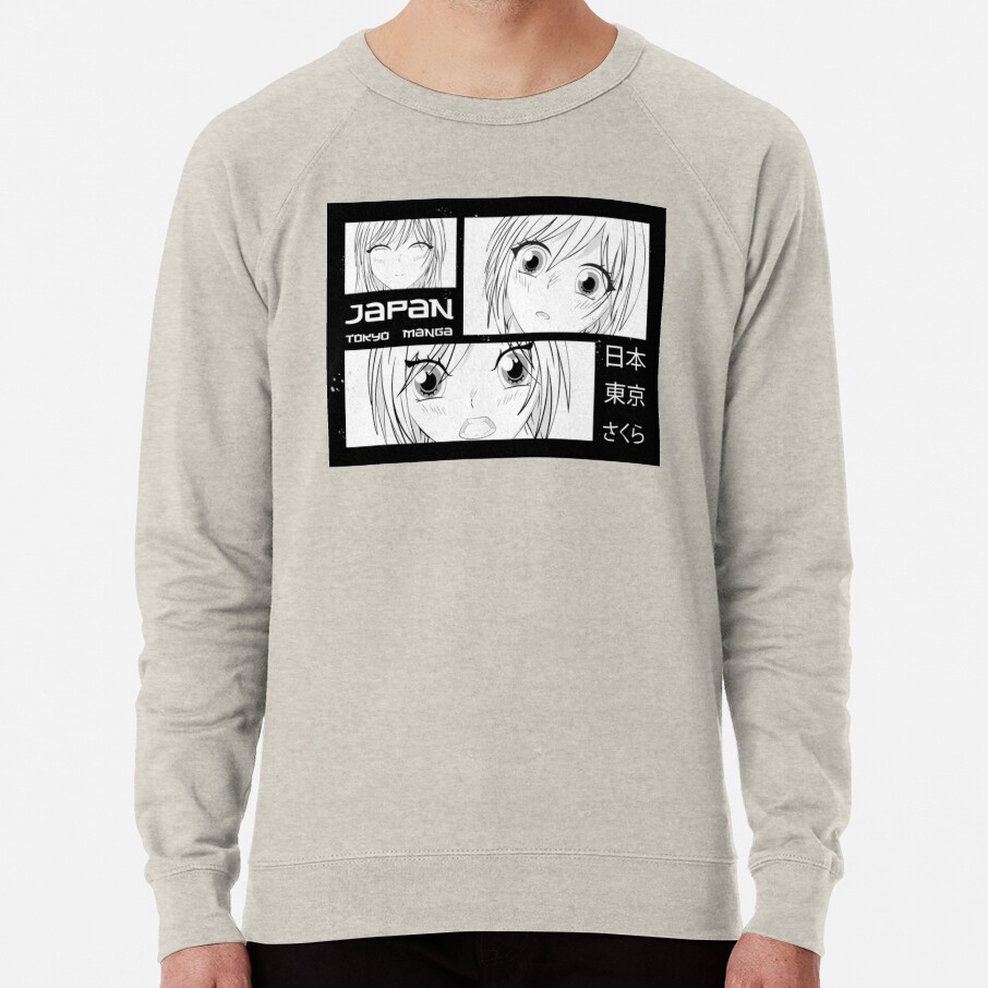 ssrcolightweight sweatshirtmensoatmeal heatherfrontsquare productx1000 bgf8f8f8 11 - Boku no Pico Store